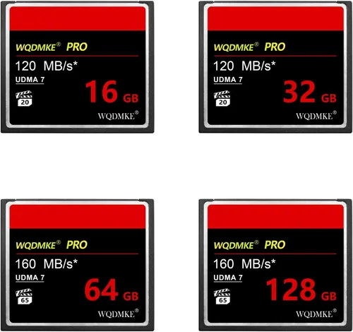Vista 3 de WQDMKE Cámara CF Tarjeta de Memoria 16GB UDMA Velocidad Hasta 120MB/s