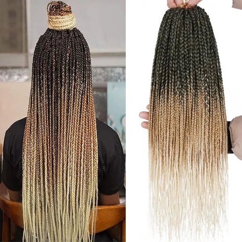 Vista 44 de Xtrend Paquete de 6 extensiones de cabello sintético de ganchillo de 10 pulgadas, sin nudos, sin nudos, 3 extensiones de cabello sintético bohemio