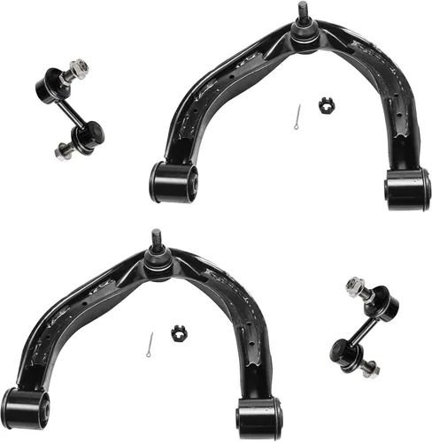 Vista 161 de Detroit Axle - Kit de brazos de control delanteros de 4 piezas para Nissan Cube 2009-2014, Nissan Versa 2007-2012 2 brazos de control inferiores