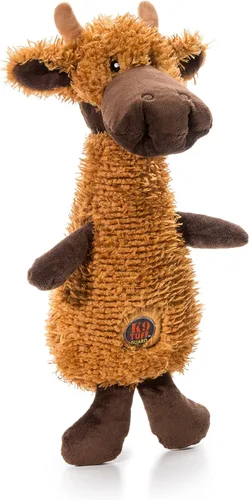 Vista 15 de Outward Hound Scruffles Bunny - Juguete de peluche chillón para perro, pequeño