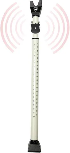 Vista 7 de Guard Dog Security Puerta Jammer 2 en 1 Perilla de puerta ajustable Jammer y barra de seguridad para puerta de patio corrediza – 40 ajustes Negro