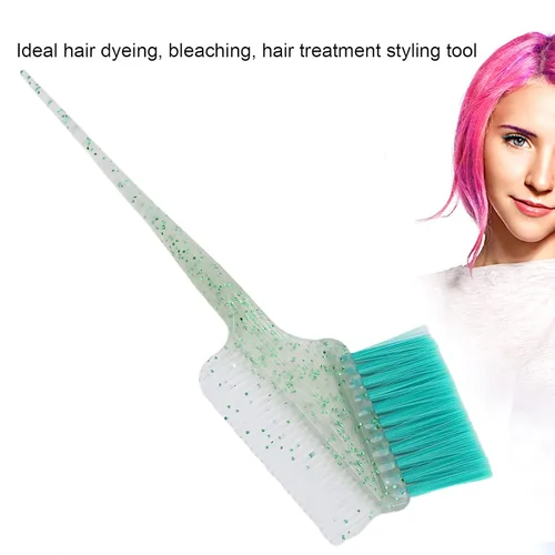 Vista 8 de Peine de pinceles de tinte para el cabello, herramienta de cepillo para colorear el cabello, aplicador de coloración para peluquería en el hogar