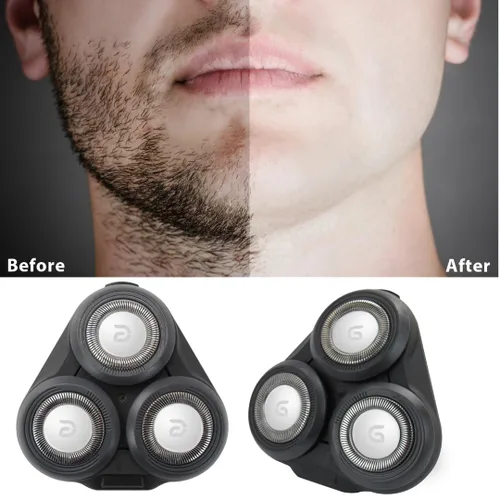 Vista 3 de Cabezal completo de repuesto para afeitadoras Philips Norelco Series 5000 S5370 S5140 S5110 S5050 S5420 S5100