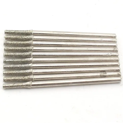 Vista 16 de ILOVETOOL Brocas de micro diamante de 0.028 in para piedras preciosas de cristal de mar, paquete de 30