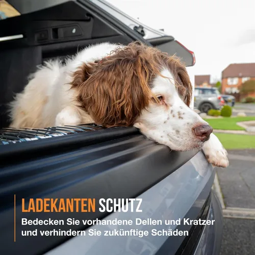 Vista 6 de Travall Protector compatible con BMW X4 M Sport (2018-actual) TBP1120P - Protector de parachoques de plástico