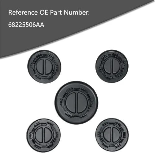 Vista 2 de Kit de cubierta de enchufe de cama compatible con Dodge Ram 2500 3500 2014-2019 Reemplaza 68225506AA camiones remolque Prep Group