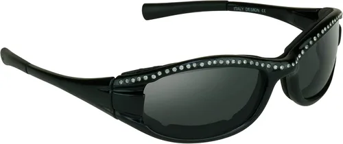 Vista 16 de Bikershades Gafas de sol acolchadas de espuma para motocicleta, para mujeres, niñas y niños.