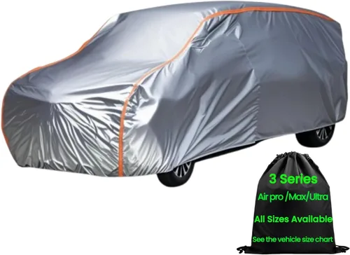 Vista 22 de Cubierta de Vehículo Impermeable Deportiva Pequeña de ANITANT, Cubierta de Nieve para Vehículo, Cubiertas de Coche para Automóviles Impermeables