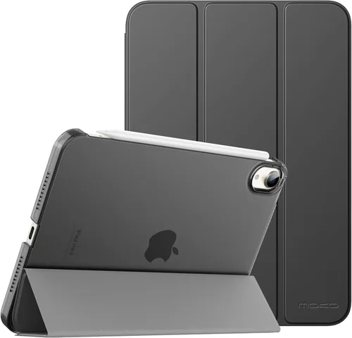 Vista 13 de MoKo Funda para iPad mini 7 (A17 Pro) Generación 2024, Funda para iPad mini 6 2021, Funda Protectora Delgada y Ligera de 8.3 Pulgadas con Carcasa