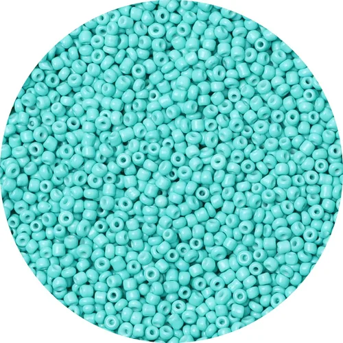5000 cuentas redondas de cristal turquesa verde 8/0 de 0.118 pulgadas para hacer joyas con pinzas