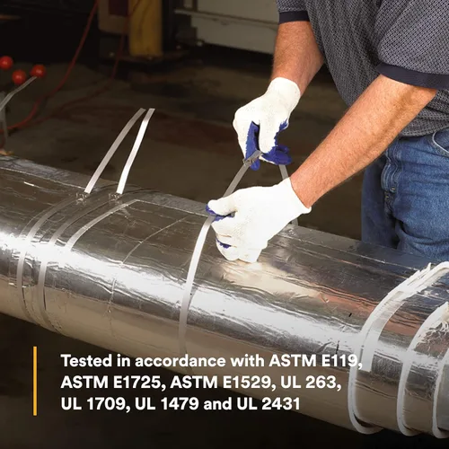 Vista 5 de 3M Interam - Alfombrilla endotérmica E-5A-4, fácil de instalar, liberación de agua unida químicamente, sistema de envoltura absorbente de calor