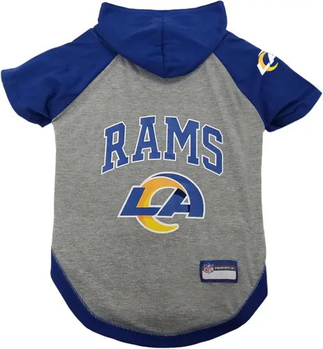 Vista 11 de NFL sudadera con capucha tee para perros y gatos. Fútbol perro sudadera con capucha playera disponible en todos los equipos de 32 NFL. cuttest