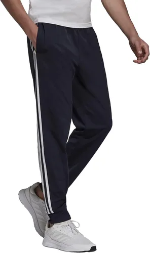 Vista 2 de adidas Men's Essentials Warm-up Slim Tapered 3-stripes Tracksuit Bottoms