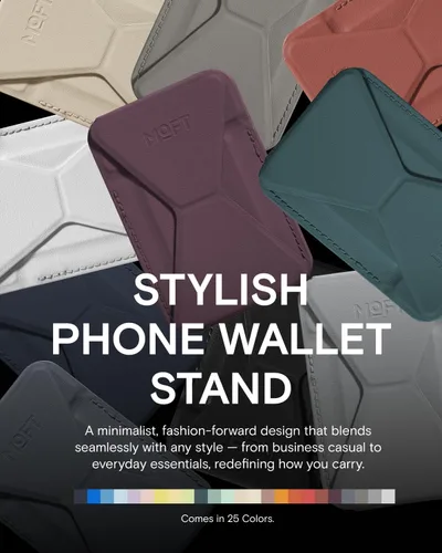 Vista 7 de MOFT Soporte Magnético para Cartera Compatible con iPhone 17/16/15/14/13/12 Series, Ajuste de Ángulo y Compatible con Magsafe Soporte de Teléfono