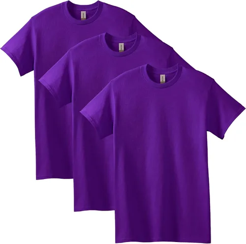 Vista 53 de Gildan Camiseta de algodón pesado para adultos, estilo G5000, paquete múltiple Gris ceniza (paquete de 2)