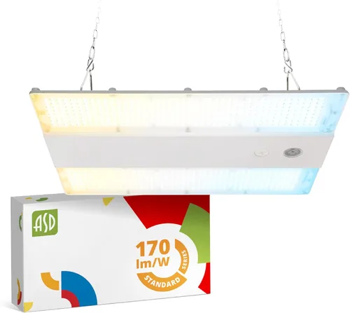 Vista 20 de ASD Lámpara LED lineal de alta bahía, iluminación de tienda comercial 3CCT, regulable, potencia ajustable, DLC Premium, certificación UL 100W