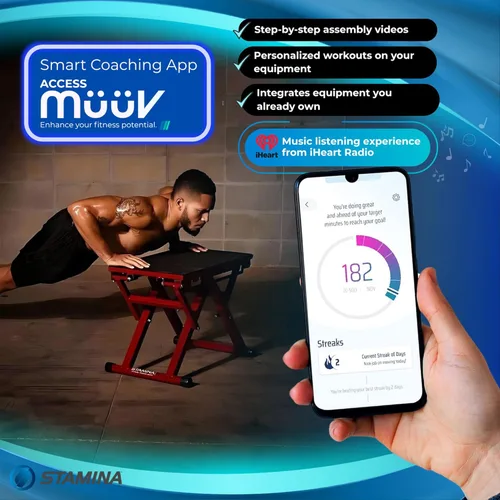 Vista 5 de Stamina X, caja Plyo de altura ajustable