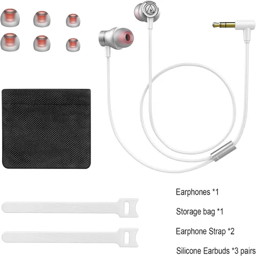 Vista 6 de OKCSC Auriculares para realidad virtual personalizados compatibles con Oculus Quest 2 Meta Quest Pro auriculares de cable corto intraural