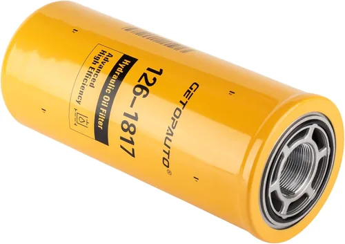 Vista 2 de GETOPAUTO 126-1817 465-6505 Elemento de filtro hidráulico compatible con Caterpillar 836G 836H 836K Compactor 416E 420D Retroexcavadora
