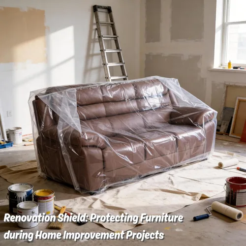 Vista 8 de Wowfit Funda para Muebles a Prueba de Polvo Bolsa de Mudanza para Sillas, Sillas Reclinables y Cajas – Plástico Transparente e Inodoro - 4mil