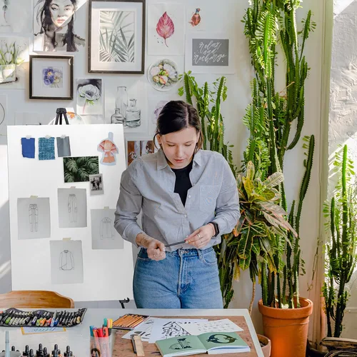 Vista 7 de Caballete de visualización telescópico de aluminio ligero, 70 pulgadas, negro