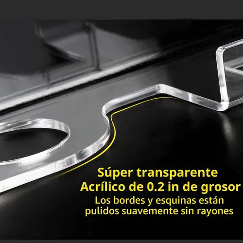 Vista 7 de Soporte de pared para taco de piscina y bolas, soporte de almacenamiento de billar acrílico, autoadhesivo o montado con tornillo, organizador