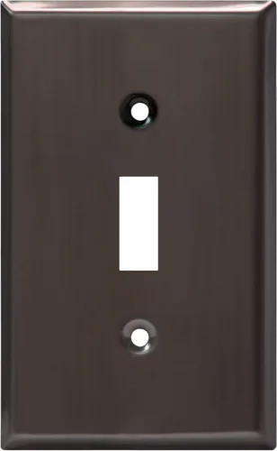 Vista 11 de ENERLITES Placa de pared metálica para interruptor de luz de palanca, cubierta de interruptor de acero inoxidable, resistente a la corrosión