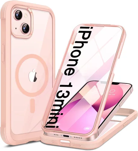 Vista 150 de Miracase Glass Series - Funda para iPhone 11 de 6.1 pulgadas, funda resistente de cuerpo completo mejorado con protector de pantalla de vidrio Negro