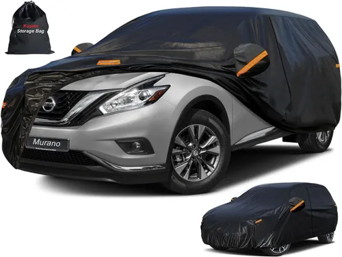 Vista 95 de Kayme Cubierta de auto SUV de 7 capas ajuste personalizado para BMW X1 (2009-2025), impermeable, para todo tipo de clima, para automóviles, cubierta