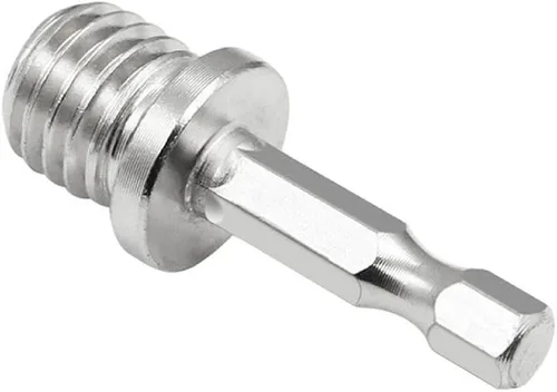 Adaptador de taladro hexagonal Conector de carpintería M14 Llave eléctrica de división Adapta tu taladro eléctrico a alto par de enchufes de taladro