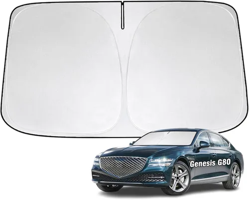 Vista 56 de Parasol para parabrisas delantero compatible con Toyota RAV4 2019 2020 2021 2022 2023 2024 2025, protector de visera solar bloquea los rayos UV