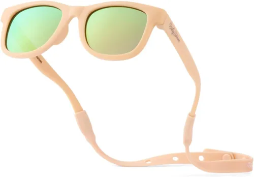 Vista 16 de Gafas de sol polarizadas para bebé con correa, lentes de sol flexibles irrompibles para bebés recién nacidos de 0 a 24 meses