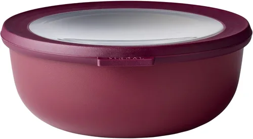 Vista 15 de Mepal Cirqula - Tazón para almacenar y servir múltiples alimentos de 101 onzas / 0.1 fl oz con tapas transparentes, perfecto para preparación