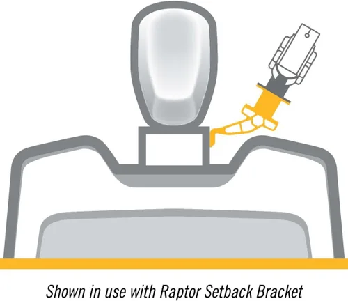 Vista 6 de Minn Kota Jack Plate Adapter Bracket for Raptor – Port