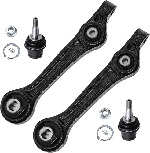 Vista 35 de Detroit Axle - Kit de suspensión frontal de 4 piezas para Chevrolet Aveo5 Aveo Pontiac G3 Wave Wave5 Suzuki Swift+, 2 brazos de control inferiores
