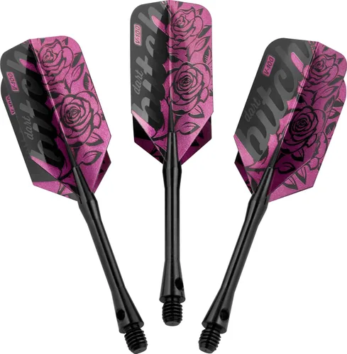 Vista 11 de Viper de GLD Products Estuche para dardos de punta suave Vanity con estuche de almacenamiento/viaje: Dart Bitch, 16 gramos, rosa, 20-0317-16