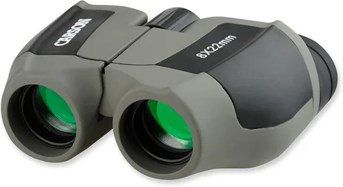 Vista 8 de Carson MiniScout - Prismáticos de prisma Porro ultra compactos de 0.276 x 0.709 in (JD-718), 1.5 de alto x 3.5 de largo x 2.75 de ancho