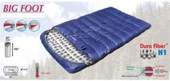 High Peak Big Foot - Saco de dormir de 0 grados