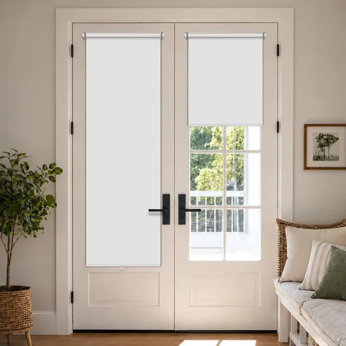 Vista 11 de LazBlinds - Persianas enrollables sin herramientas, sin taladro, sin cuerdas, para ventanas, protección UV, aislamiento térmico, filtro de luz