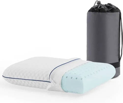 Vista 11 de Almohada de espuma viscoelástica de gel ventilada Weekender. Funda lavable. Tamaño estándar