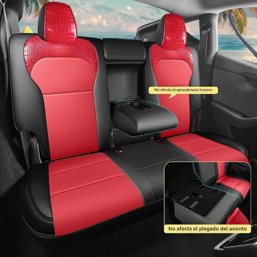Vista 6 de Funda de asiento para Tesla Modelo Y Juniper 2025+