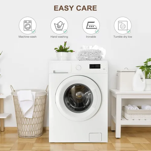 Vista 7 de Hotella Sábana bajera ajustable 100% microfibra tamaño individual, ultra suave, calidad de hotel con bolsillo profundo de 14 pulgadas, protector