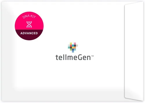 tellmeGen Prueba avanzada de ADN: más de 400 informes de salud, ascendencia, rasgos y estado físico - Tarifas incluidas - Actualizaciones de por vida