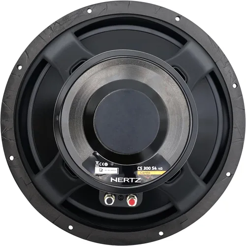 Vista 8 de HERTZ Cento Series CS-300-S4 Subwoofer SVC RMS de 4 ohmios de 12" (300 mm) 350 vatios
