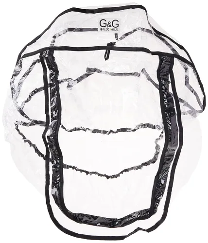 Vista 2 de guzzie+Guss Funda de lluvia 3 en 1, se adapta a la mayoría de los moisés, asientos de automóvil y asientos de cochecito estilo vaina, la cubierta