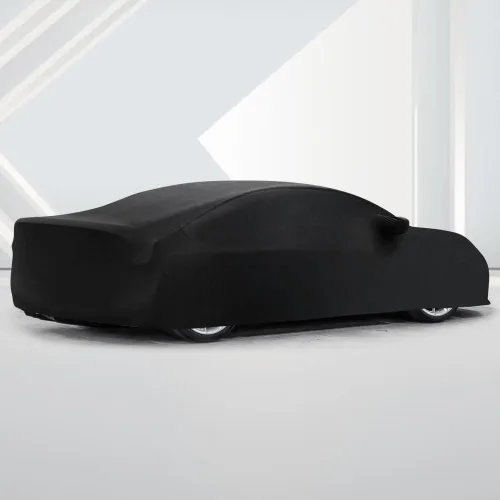 Vista 7 de WinPower Funda para automóvil deportivo de interior de 154 a 169 pulgadas, elástica, a prueba de polvo, cubierta completa para garaje subterráneo