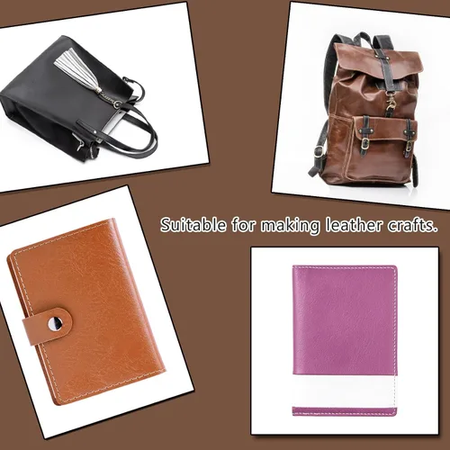 Vista 7 de DIUDUS Pro Detail Rougher, herramienta de desbaste de cuero, herramienta de superficie de cuero con mango ergonómico, herramientas de artesanía