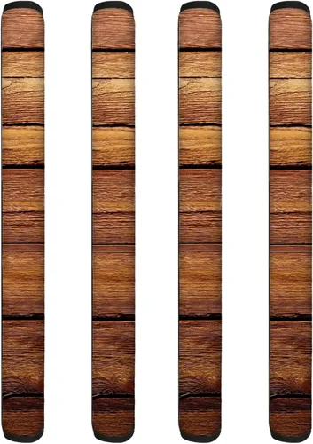 Vista 32 de Juego de 4 cubiertas lavables para manija de puerta de refrigerador, protector antideslizante para refrigerador, horno, evita huellas dactilares