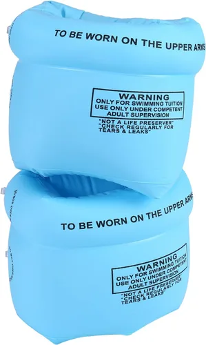Vista 4 de Flotadores de brazo inflables para natación, mangas flotantes, anillos de natación (4-6-8 piezas)