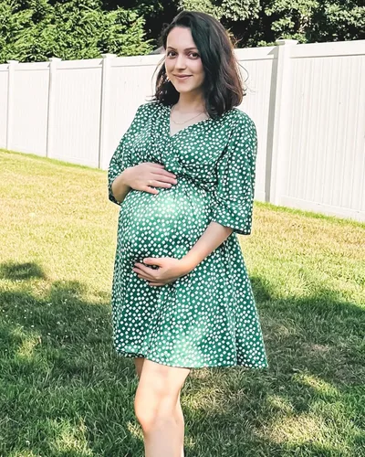 Vista 6 de Camisón Ekouaer para maternidad, vestido de noche, de lactancia, para mujer